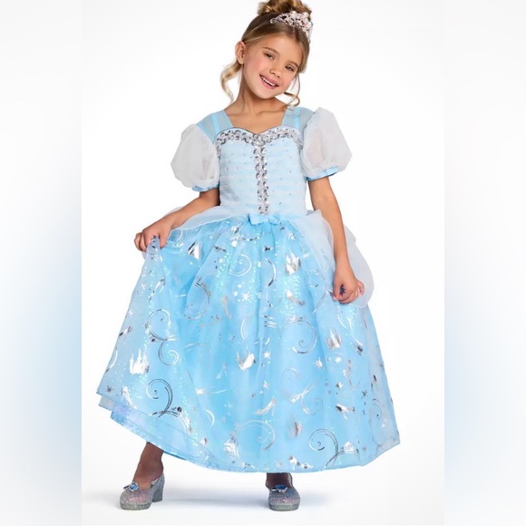 Disney Other - NWT Official Disney Cinderella 75th Anniversary Deluxe Princess Dress- Size 5/6